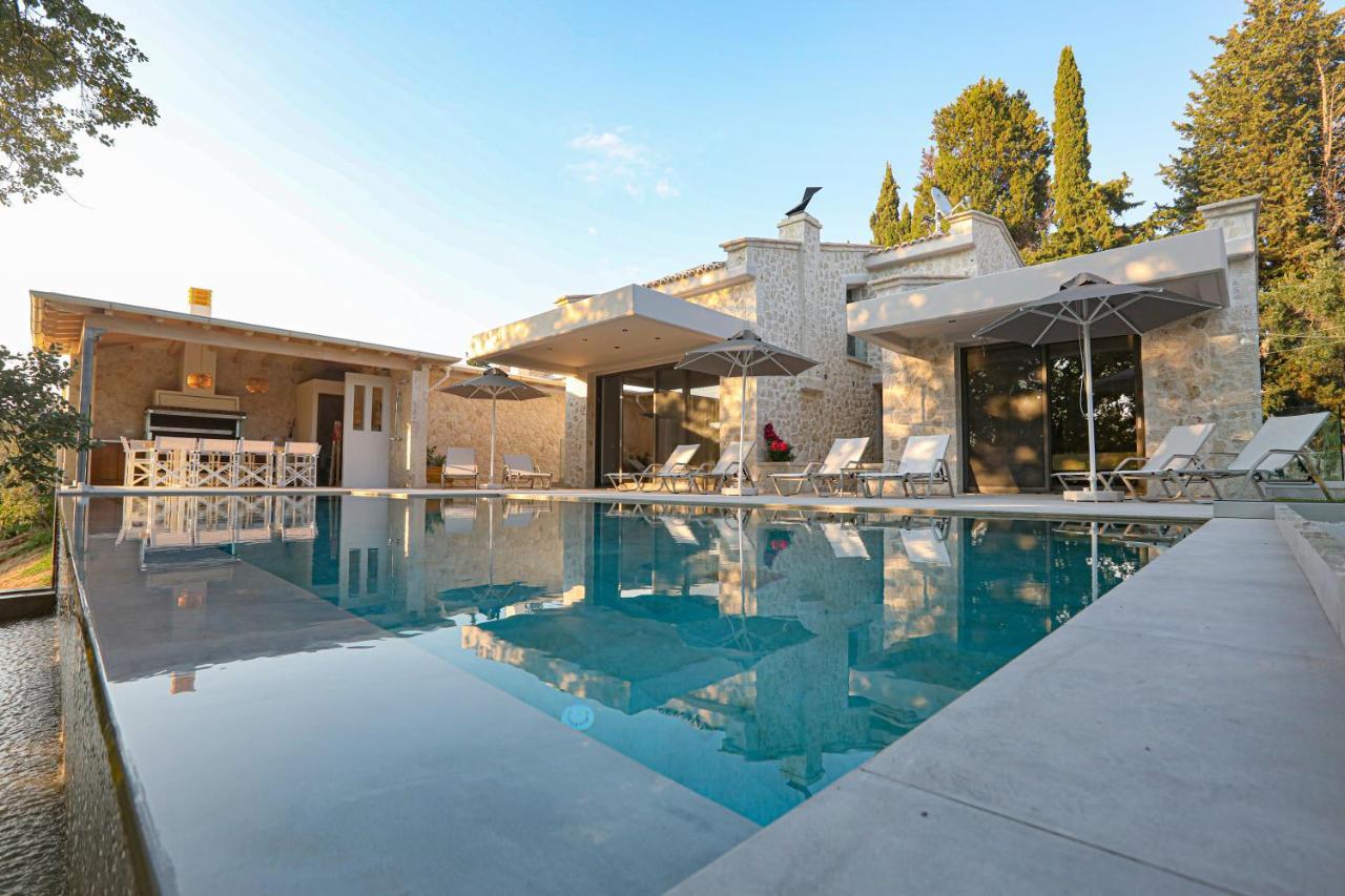 My Mediterranean Corfu Luxury Villa With Private Swimming Pool 콘토칼리 외부 사진