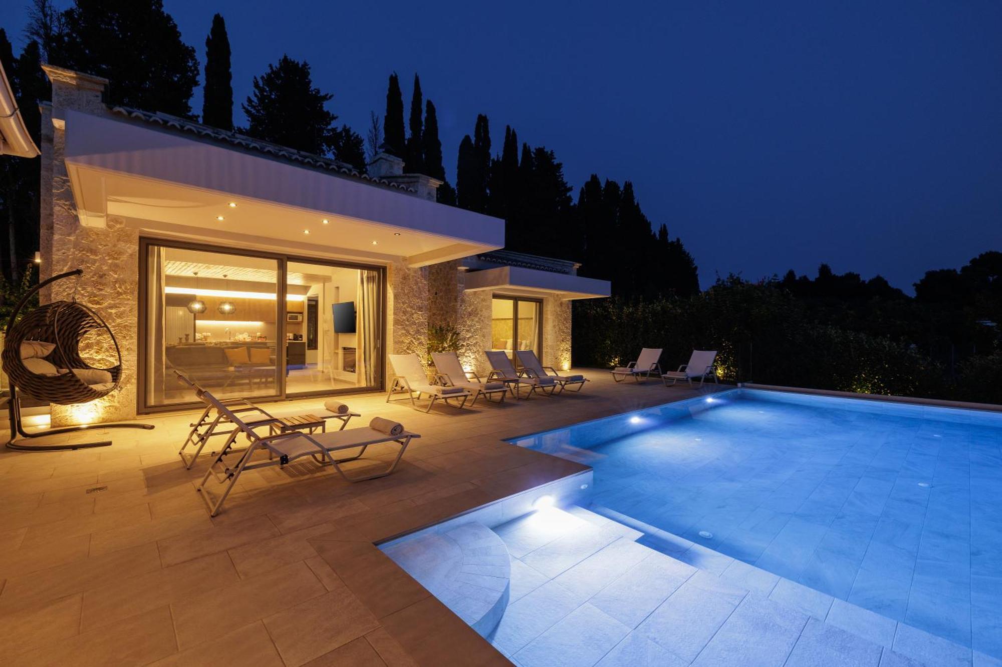 My Mediterranean Corfu Luxury Villa With Private Swimming Pool 콘토칼리 외부 사진